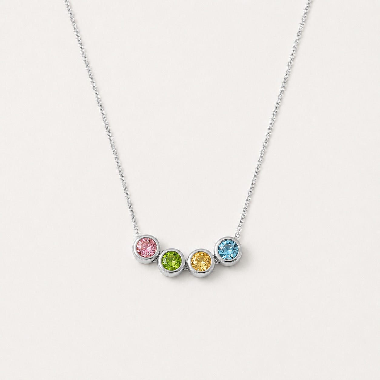 Geburtsstein Halskette