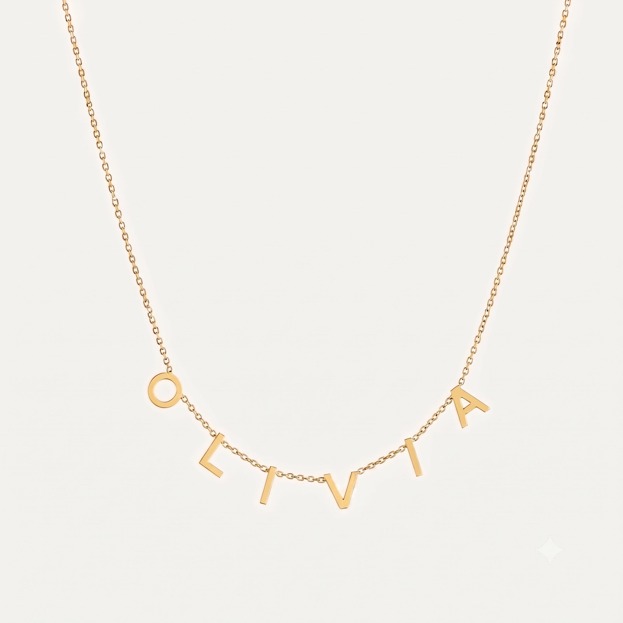 Initialen Halskette